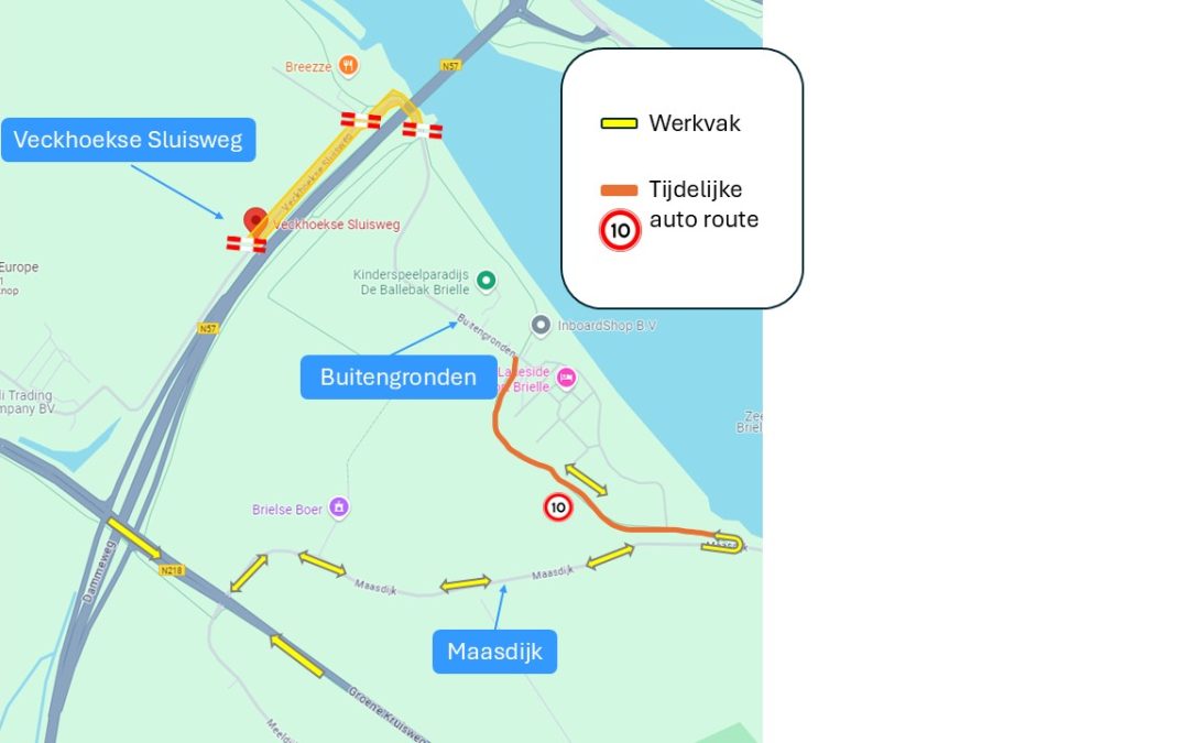 Bereikbaarheid tijdens wegwerkzaamheden