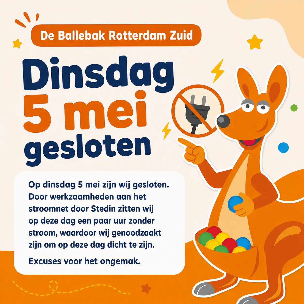 stroomstoring De Ballebak Rotterdam Zuid